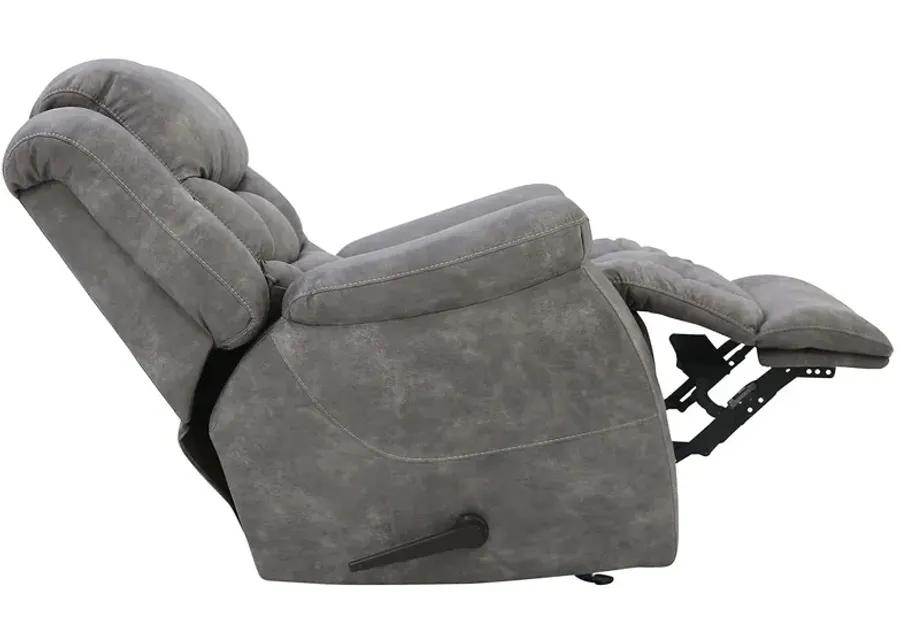 TATUM PEWTER ROCKER RECLINER