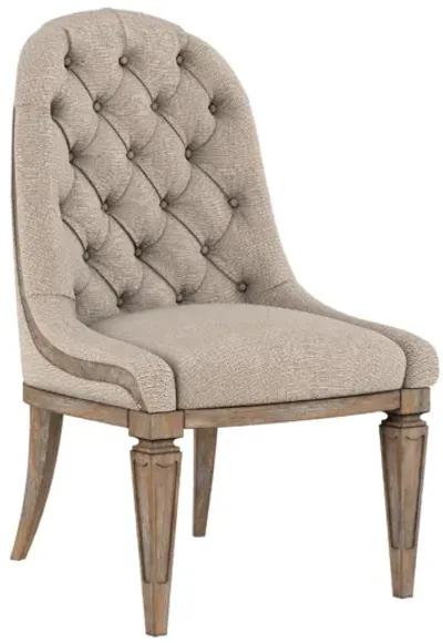 ARCHITRAVE UPHOLSTERED SIDE CHAIR