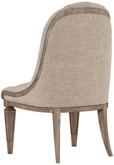 ARCHITRAVE UPHOLSTERED SIDE CHAIR