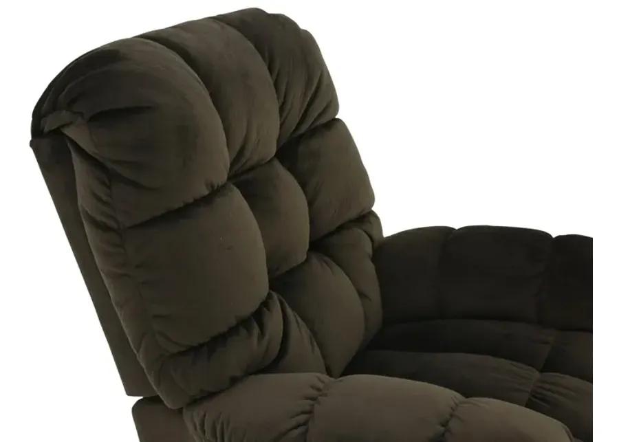 BROSMER CHOCOLATE ROCKER RECLINER