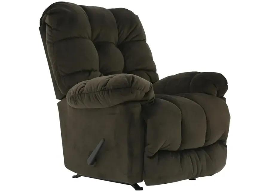 BROSMER CHOCOLATE ROCKER RECLINER