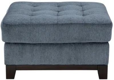 MAXON PLACE NAVY OVERSIZED OTTOMAN