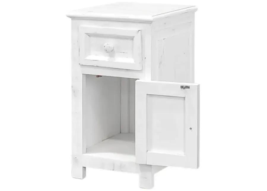 CLASSIC WHITE ACCENT TABLE