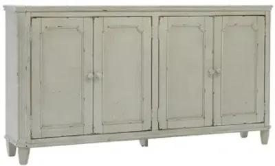 MIRIMYN ANTIQUE WHITE DOOR ACCENT CABINET