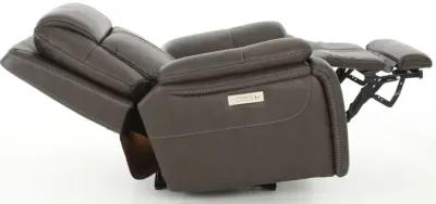 XARA EARTH LEATHER POWER RECLINER