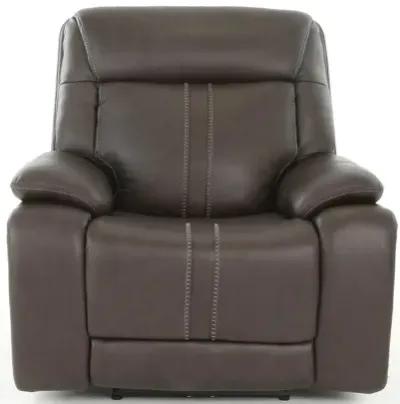 XARA EARTH LEATHER POWER RECLINER