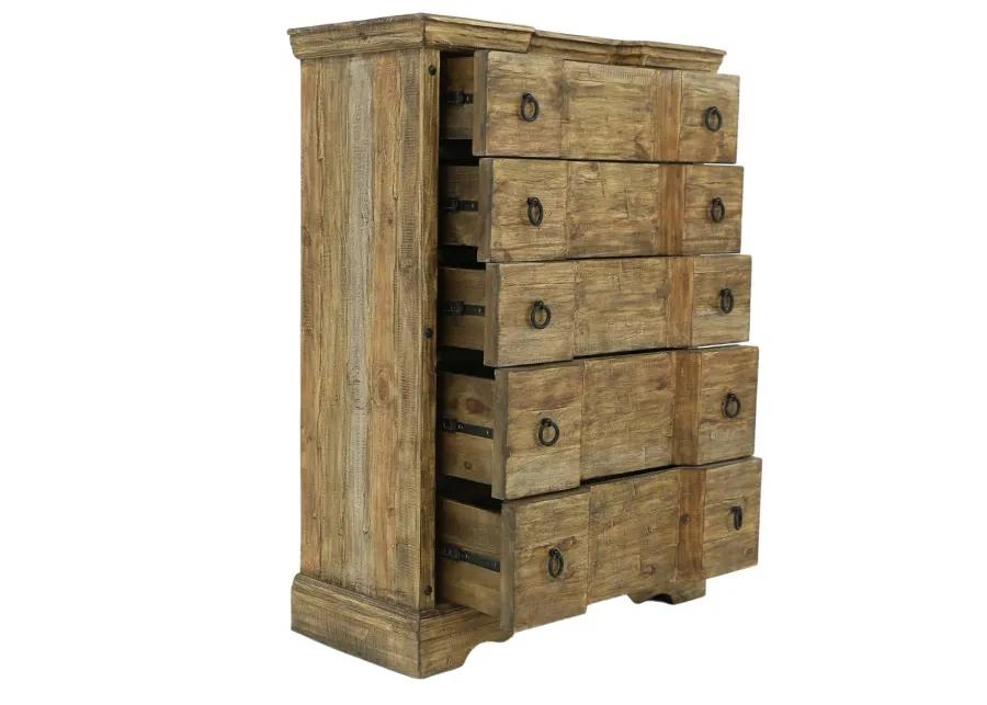 ST THOMAS WOOD TOP CHEST