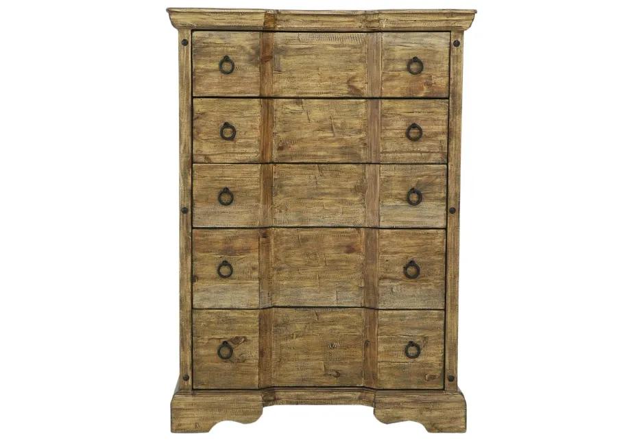 ST THOMAS WOOD TOP CHEST