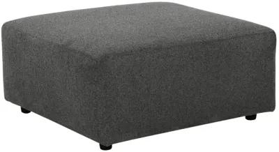 EDENFIELD CHARCOAL OVERSIZED OTTOMAN