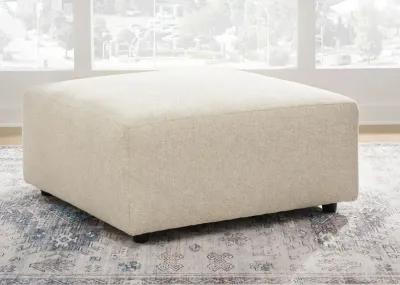 EDENFIELD LINEN OVERSIZED OTTOMAN