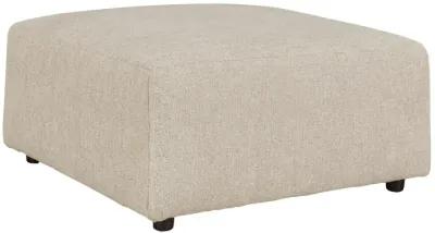 EDENFIELD LINEN OVERSIZED OTTOMAN