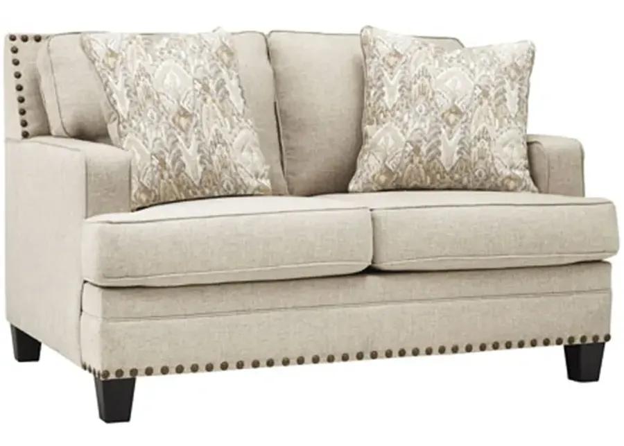 CLAREDON LINEN LOVESEAT