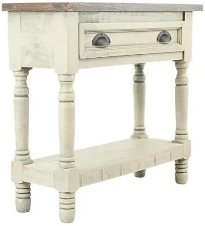 LENORA GRAY/TOBACCO ACCENT TABLE