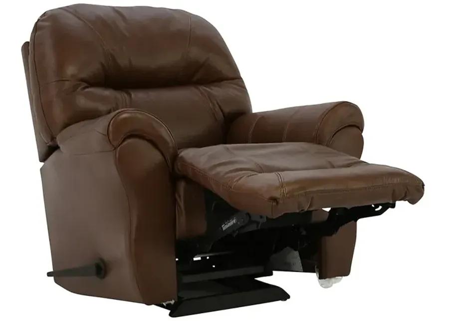 BODIE CAMEL ITALIAN LEATHER RECLINER