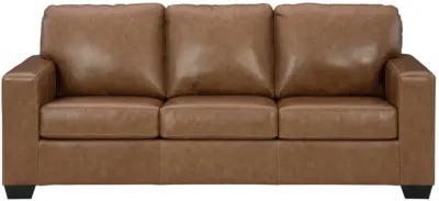 BOLSENA CARAMEL LEATHER QUEEN SLEEPER