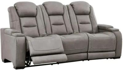 MAN-DEN GRAY 3P POWER SOFA