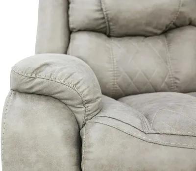 CASON MUSHROOM RECLINING LOVESEAT WITH CONSOLE