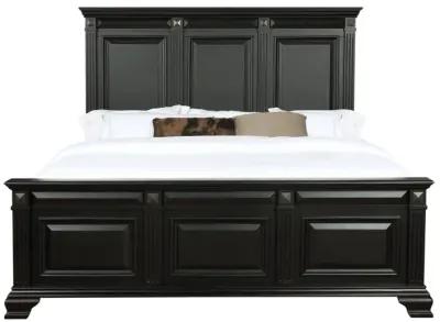 HALIFAX BLACK KING BED