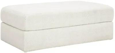 KARINNE LINEN OVERSIZED OTTOMAN