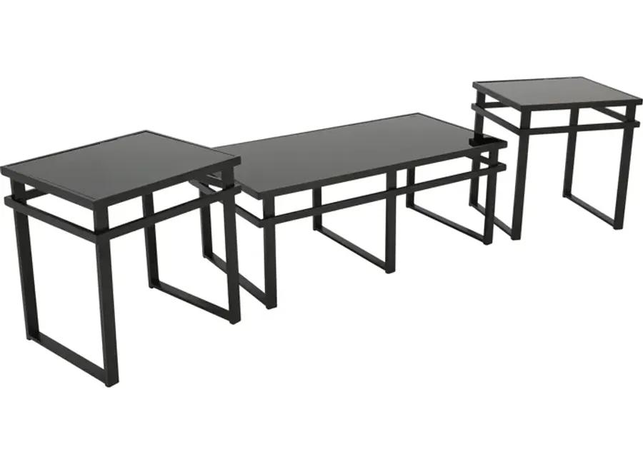 LANEY 3 PIECE OCCASIONAL TABLE SET