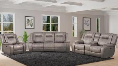 Blake Desert Taupe Reclining Sofa