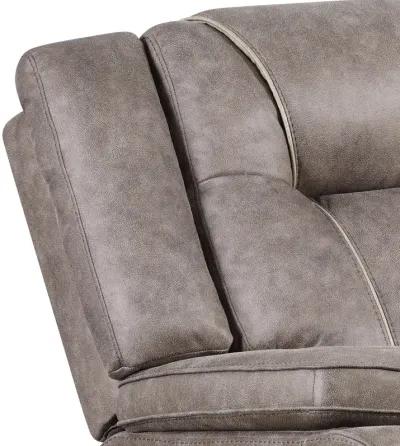 Blake Desert Taupe Reclining Sofa