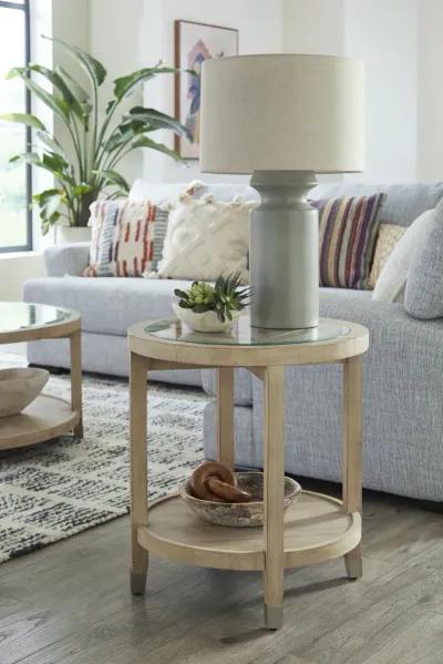 Round End Table