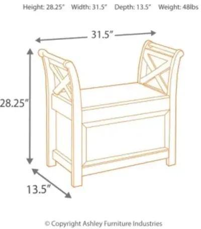 Abbonto Accent Bench