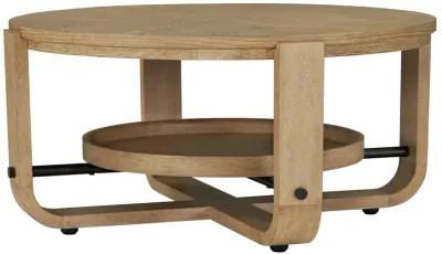 Escape Cocktail Table Round with Shelf