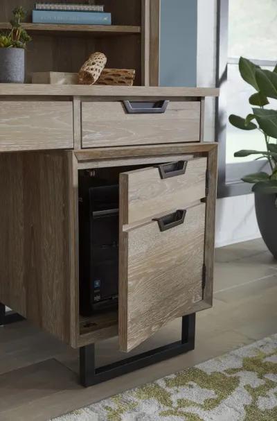 66" Credenza Hutch