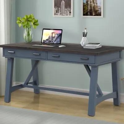 Americana Modern Denim 60 In. Writing Desk