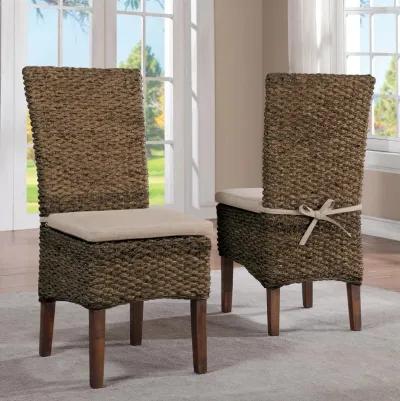 Mix-n-match Chairs Woven Side Uph Chair 2in