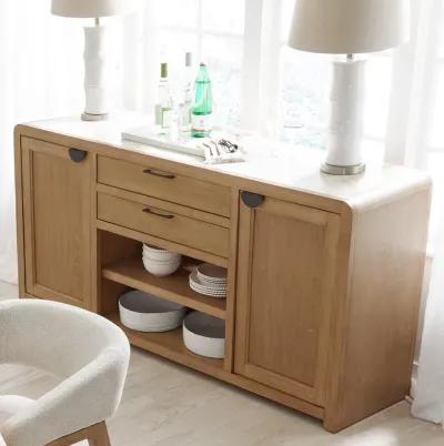 Escape Dining 72 In. Buffet Server with Stone Top