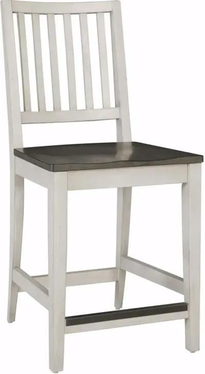 Counter Height Chair w/ Wood Seat (2/Ctn)