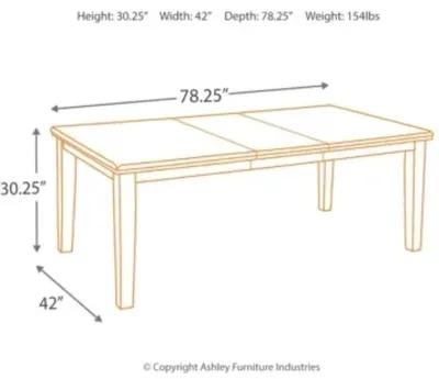 Haddigan Dining Extension Table