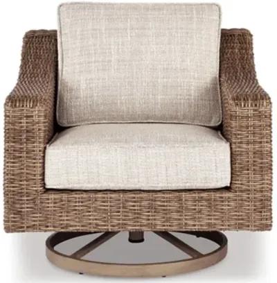 Beachcroft Outdoor Swivel Lounge with Cushion