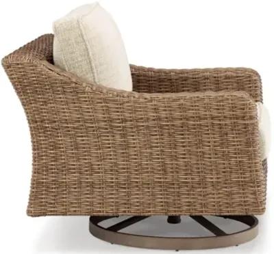 Beachcroft Outdoor Swivel Lounge with Cushion