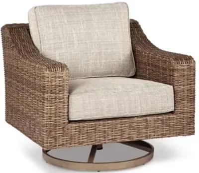 Beachcroft Outdoor Swivel Lounge with Cushion