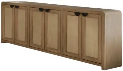 Escape 90 In. Console with Reversible Panel Doors