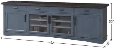 Americana Modern Denim 92 In. TV Console