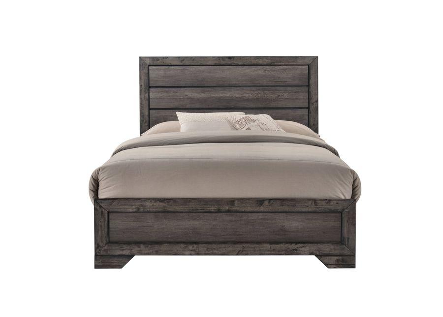 Rustic Panel Queen Bed