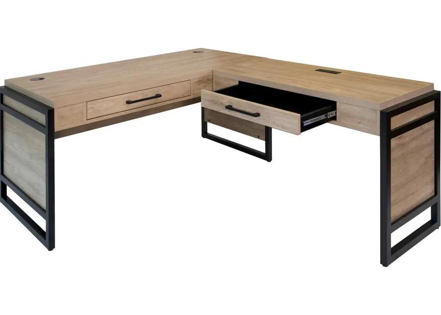 Martin Furniture MASON OPEN L-DESK