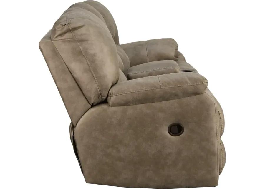 Home Stretch SAPPHIRE ROCKING RECLINING LOVESEAT