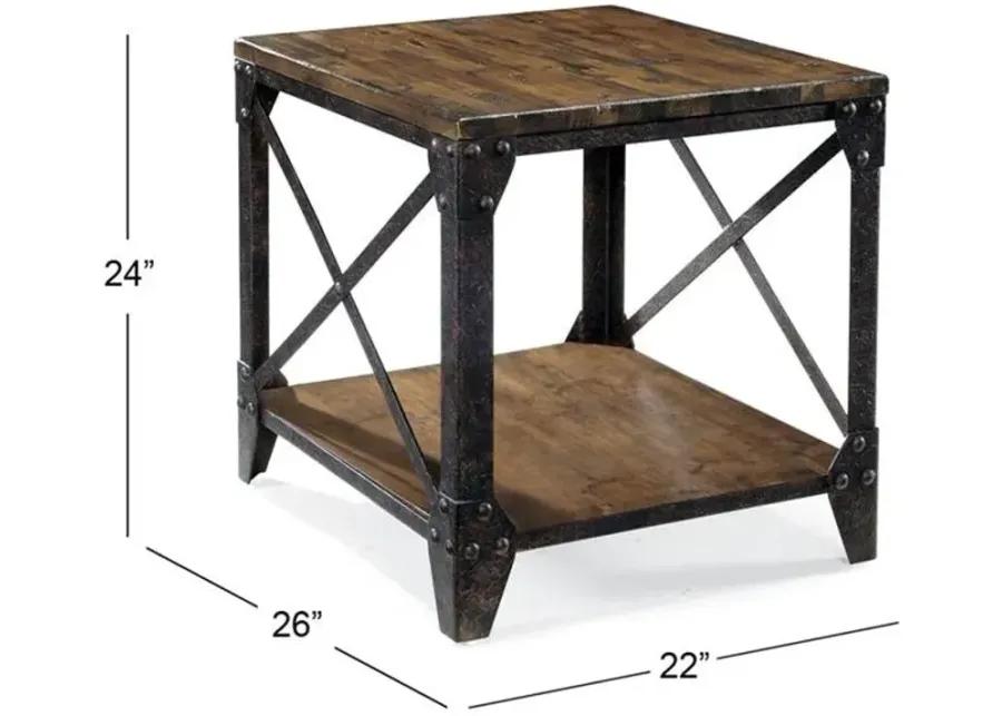 Magnussen Home Pinebrook Rectangular End Table