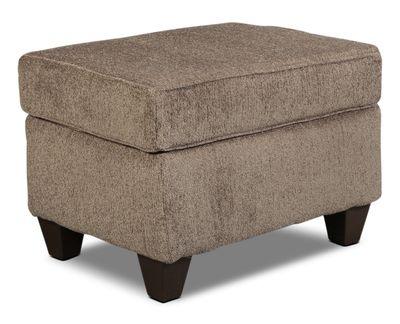 Cooper Ottoman - Pewter