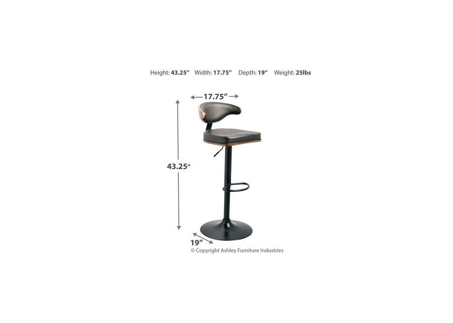 Bellatier Adjustable Height Bar Stool