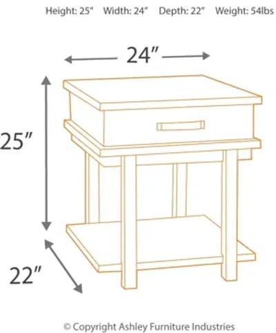 Stanah End Table