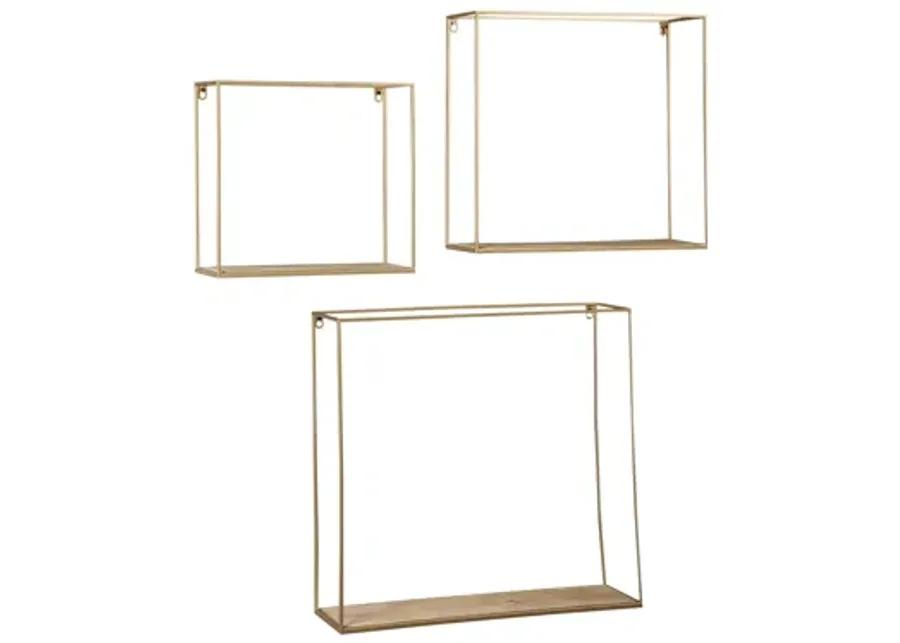 Efharis Wall Shelf (Set of 3)