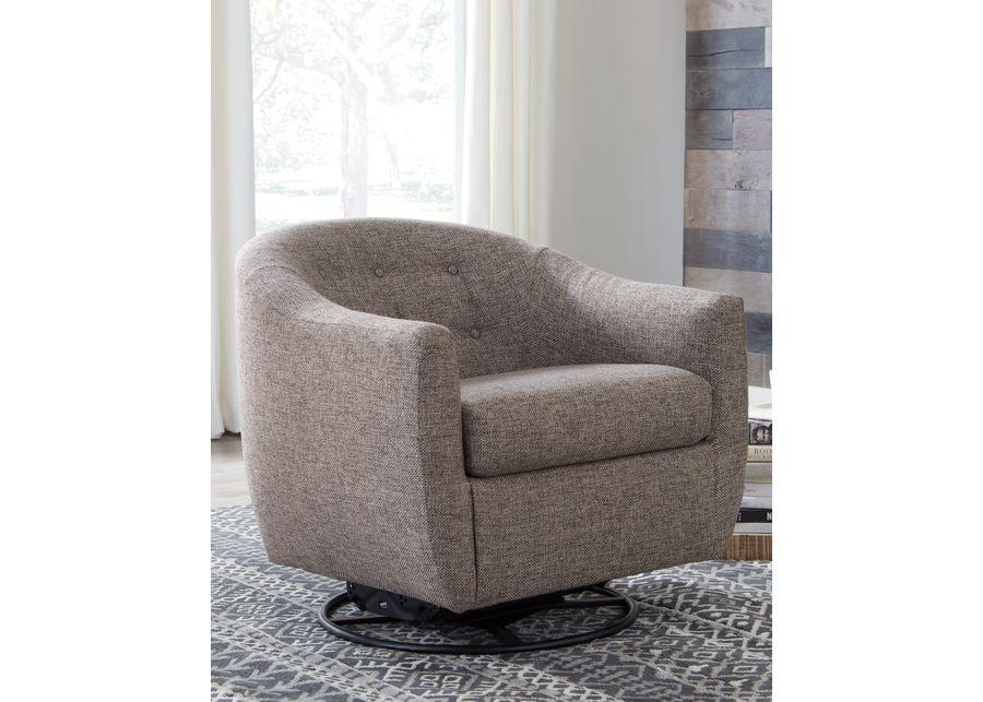 Upshur Swivel Glider Accent Chair