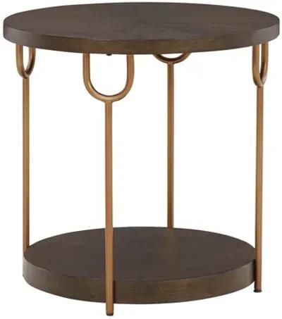 Brazburn Round End Table